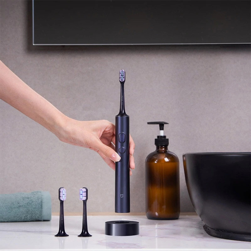 (image for) XIAOMI MIJIA T700 Sonic Electric Toothbrush Teeth IPX7 LED Display Whitening Intelligent Ultrasonic Vibration Oral Cleaner Brush