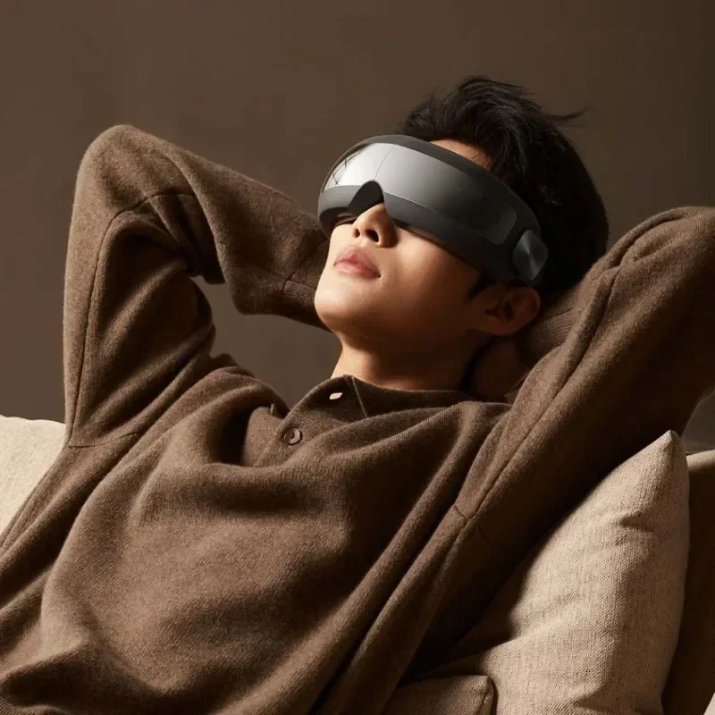 (image for) XIAOMI Mijia Smart Eye Massager Hot Compress Massage Relieve Fatigue Eye Care Device Works with MiHome APP
